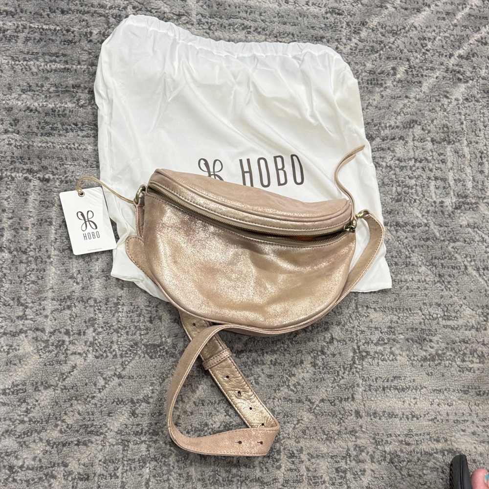 HOBO Women's Shimmering Gold Hobo Bag